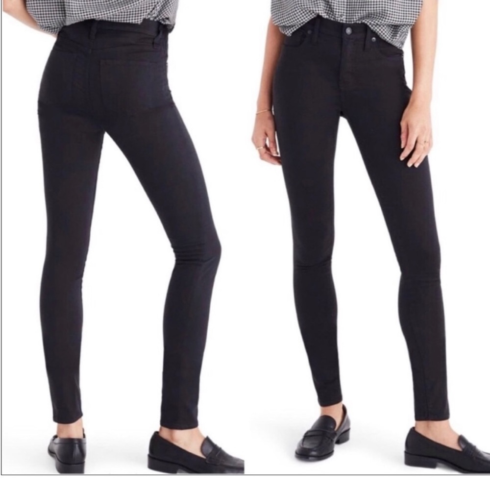 Madewell High Riser Skinny Pant | Black | 28